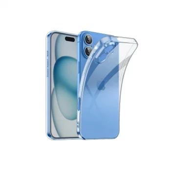 Apple İphone 16 Plus Kılıf Lüx Şeffaf Silikon