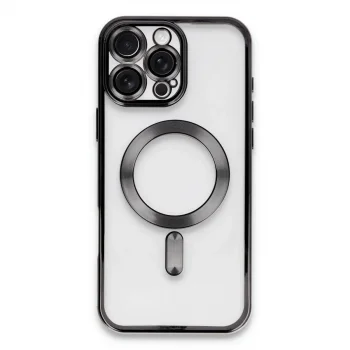 Apple İphone 16 Pro Kılıf Kross Magneticsafe Kapak - Siyah