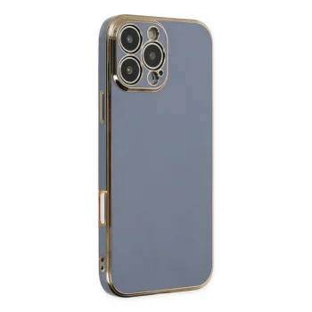 Apple İphone 16 Pro Kılıf Volet Silikon - Mavi