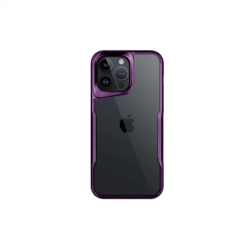 Apple İphone 16 Pro Max Kılıf Boyi Silikon Kapak - Derin Mor