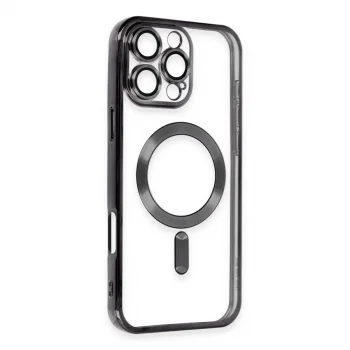 Apple İphone 16 Pro Max Kılıf Kross Magneticsafe Kapak - Siyah