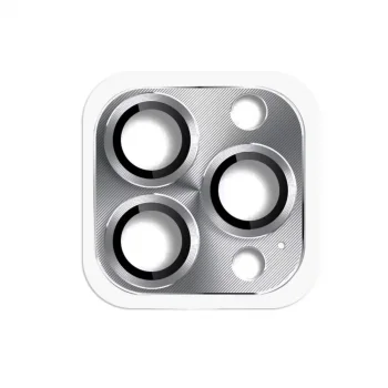 Apple İphone 16 Pro Max Pers Alüminyum Kamera Lens - Gri