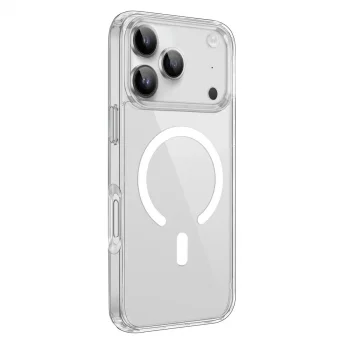 Apple İphone 17 Pro Max Kılıf Pc Real Magsafe Kapak - Şeffaf