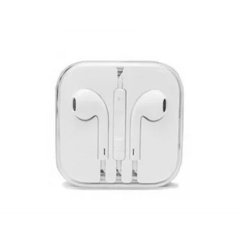 Apple  6/6S/6 Plus-5/5S/5C/5SE-4/4S/-3/3GS/3G Uyumlu Kulaklık - Beyaz