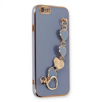 İphone 6 Kılıf Esila Silikon - Gri