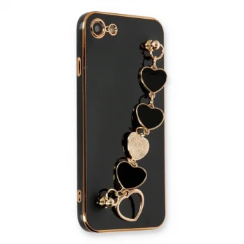 İphone 7 Kılıf Esila Silikon - Siyah