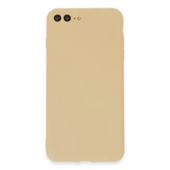 İphone 7 Plus Kılıf First Silikon - Gold