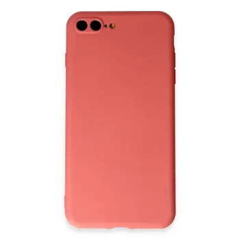 İphone 7 Plus Kılıf First Silikon - Kiremit