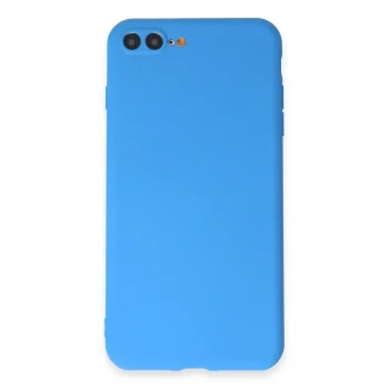 İphone 7 Plus Kılıf First Silikon - Mavi