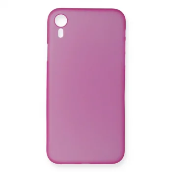 Apple İphone Xr Kılıf Pp Ultra İnce Kapak - Pembe