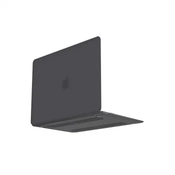Apple Macbook Air 13.3 Macbook Buzlu Kapak - Füme