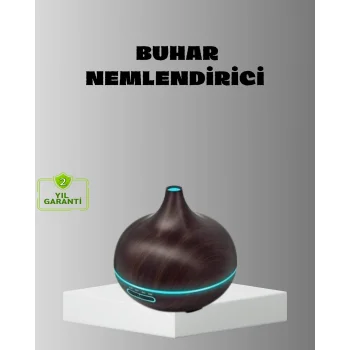Aromaterapi Difüzörü 550 ml Ultrasonik Nemlendirici Otomatik Kapanma Özellikli