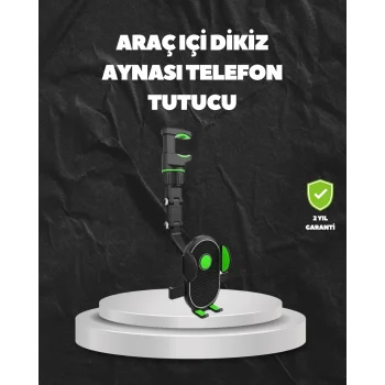 Ayarlanabilir Dikiz Aynası Telefon Tutucu Sağlam ve Şık Tasarım