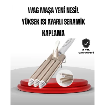 Ayarlanabilir Isı Ayarıyla Profesyonel Bukle Maşası – Hızlı ve Nazik Şekillendirme