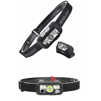 Ayarlanabilir Kafa Lambası Type-C Şarjlı Kompakt Kamp Lambası