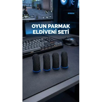 Ayarlanabilir Oyuncu Parmak Eldiveni Hassas Kontrol Ve Konfor Sunar