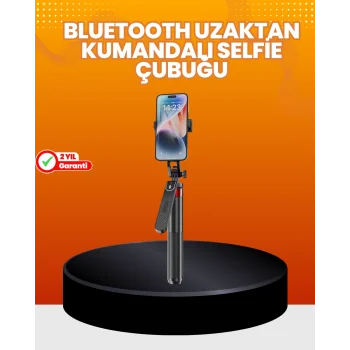 Ayarlanabilir Telefon Tripodu Selfie Stick Çok Açılı Çekim