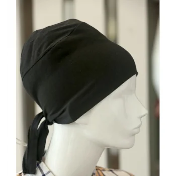 Bağlamalı Tesettür Bone - Bağlamalı Bandana 5 Adet