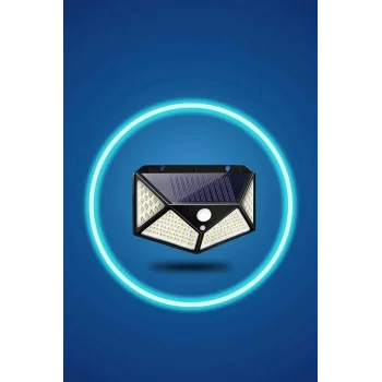 Bahçe Lambası Bahçe Aydınlatma Sensörlü Suya Dayanıklı 100 Led
