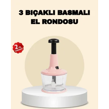 Basmalı Manuel Rondo Hızlı ve Zahmetsiz Doğrama