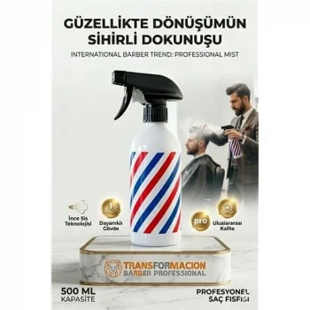 Berber Kuaför Su Spreyi Şişesi Profesyonel Saç Fısfısı 500 Ml 723018