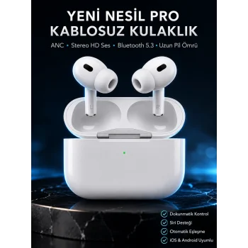 Beyaz Android ve İOS Uyumlu Yüksek Performanslı Uzun Pil Ömrü