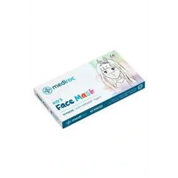 BEYAZ ÇOCUK MASKESİ LASTİKLİ 10 PARÇA (5047)