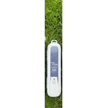 Beyaz Multi Renkli Kapaklı Kalemlik Kutusu -Çanta İçi Saklama - Diş Fırçası - Makyaj Fırçası Kutu