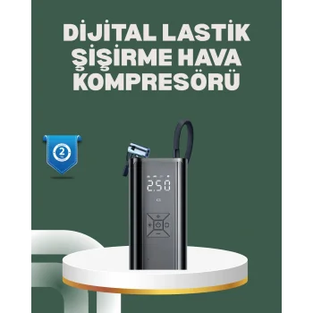 Bisiklet, Motosiklet ve Araçlar İçin Çok Amaçlı Hava Pompası