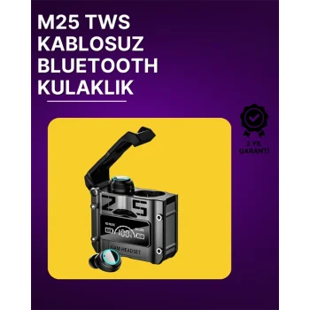 Bluetooth 5.3 Kablosuz Kulaklık | Powerbank Şarj Kutulu | Ultra HD Ses Kalitesi