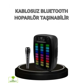 Bluetooth Hoparlör – Kablosuz Bağlantı, 2 Saat Müzik Süresi