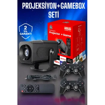 Bluetooth ve Yüksek Çözünürlükle Donatılmış Kompakt Projeksiyon Cihazı