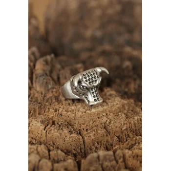 Boğa Model Ayarlanabilir Erkek Yüzük