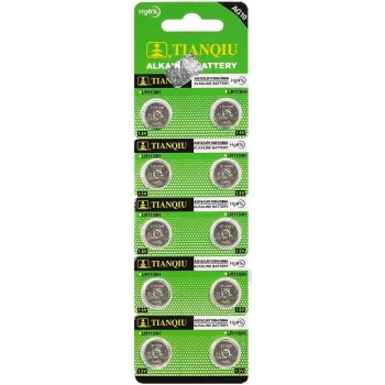 Buton Pil - Saat Lazer Hesap Makinesi Pili 10lu Paket  AG10  - LR1130H - 389A -1.55V (5047)