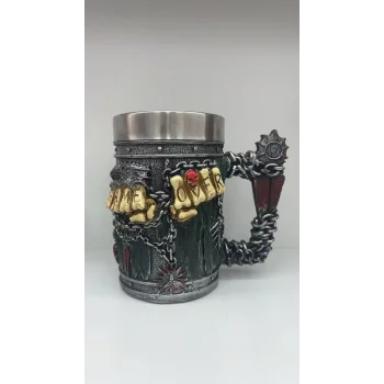 Büyük Boy Game Over Çelik Kupa Kod 8263