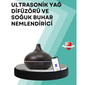 Büyük Su Hazneli Ultrasonik Difüzör ve Oda Nemlendirici