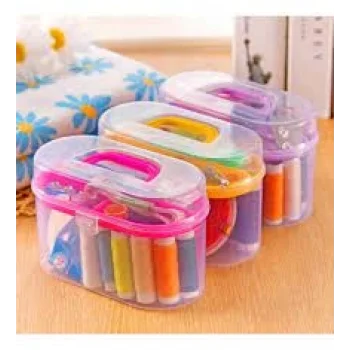 ÇANTALI DİKİŞ ÇEYİZ SETİ İPLİK - İĞNE - MAKAS- MEZURA (5047)