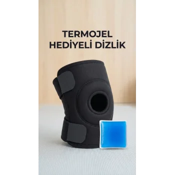 Çapraz Bağlı Sporcu Destekli Diz Korsesi Menisküs Ağrısı İçin