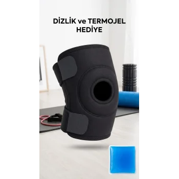 Çapraz Destekli Diz Korsesi Menisküs Ağrısı Sporcu İçin Termojelli