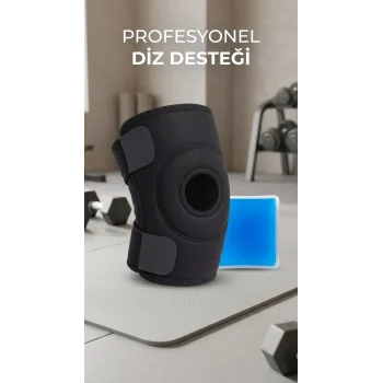 Çapraz Destekli Sporcu Diz Korsesi Menisküs Ağrısı İçin Termojel
