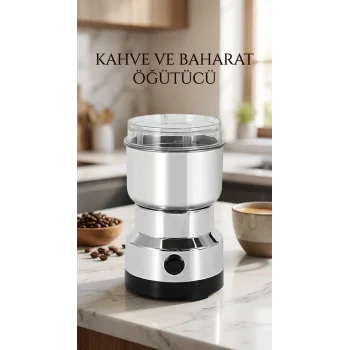 Çelik Kahve Ve Baharat Öğütücü Makine, Ayarlanabilir Öğütme