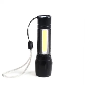 Cep Feneri Mini Çok Güçlü Şarjli El Feneri LED Fener ( XPE + COB LED )