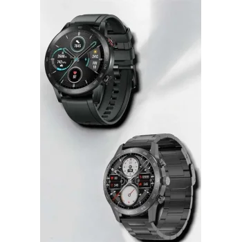 Çift Kordonlu Yüksek Çözünürlüklü Akıllı Saat Uyku İzleyici & Spor Modları