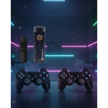 Çift Sistem Kablosuz Retro Oyun Konsolu HDMI Çıkış Android Uyumlu Gamepad Seti