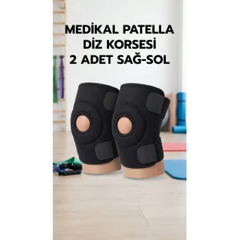 Çift Taraflı Patella Destekli Menisküs Ağrısı İçin Spor Dizlik