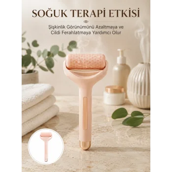 Cilt Bakımı İçin Buz Silindiri Yüz Masaj Aleti Yeni Nesil