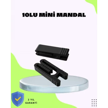 Cips Kahve ve Bakliyat İçin Poşet Kapatma Mandalı 10’lu