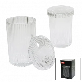 ÇİZGİLİ - CAM BARDAK KAPAKLI - PİPETLİ - ORİGAMİ SİTİLKAHVE - SUNUM - MEŞRUBAT (5047)