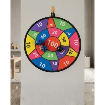 Çocuklar İçin Güvenli Dart Oyunu Cırtlı Toplu Eğlenceli Hedef Oyunu