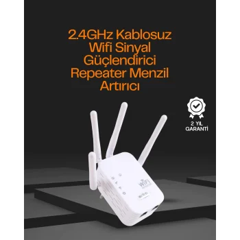 Çok Antenli Kablosuz Ağ Kapsama Alanı Genişletici